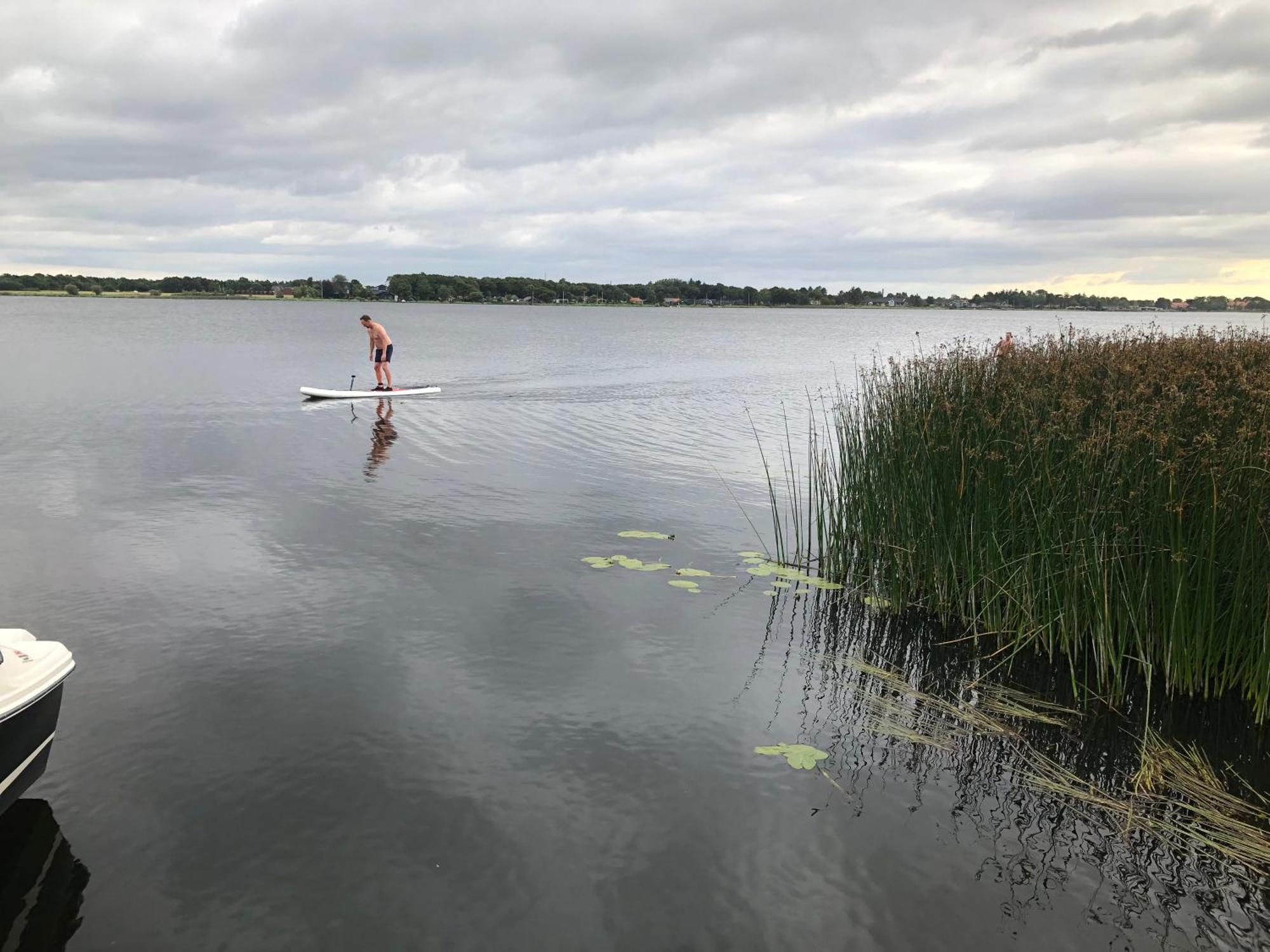 Huset Ved Soen Taet Pa Herning Og Mch Og Boxen 90 M2 Sunds エクステリア 写真